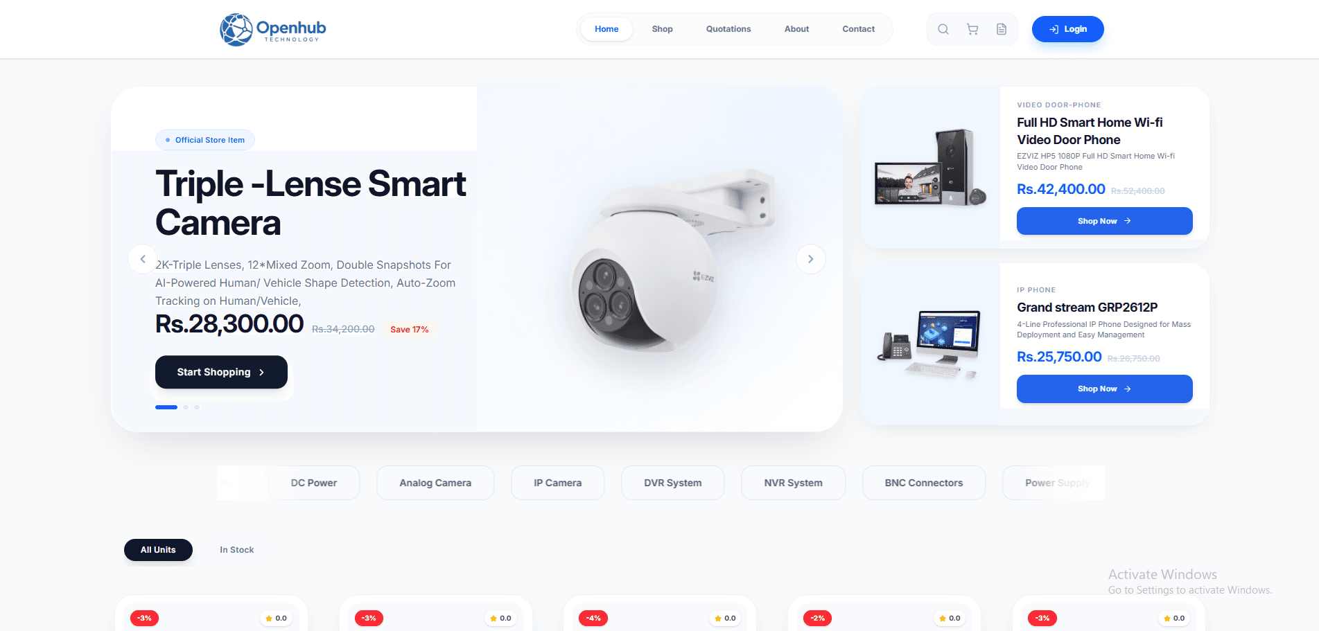 OpenHub Technology E-Commerce